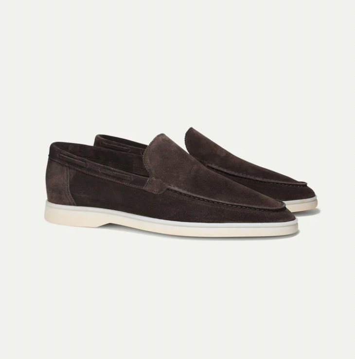 High-quality leather loafers for men - Ricardo-Dark Brown-3.5-State of Style