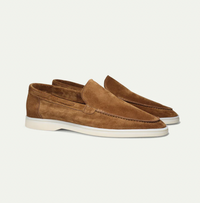 High-quality leather loafers for men - Ricardo-Light Brown-3.5-State of Style