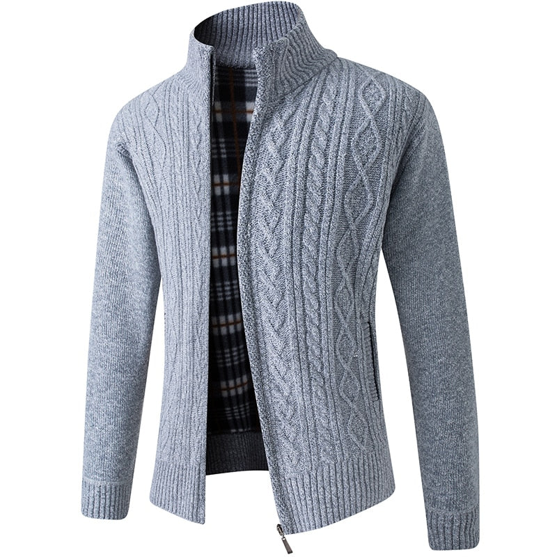 High Quality Men's Vest - Atlas-Motif Light Grey-M-State of Style