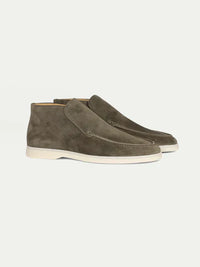 High-quality Suede Loafers - Alexander-Olive Green-5.0-State of Style