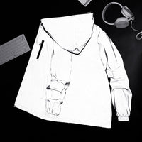 High-Reflective Waterproof Unisex Raincoat - LumiSafe-S-State of Style