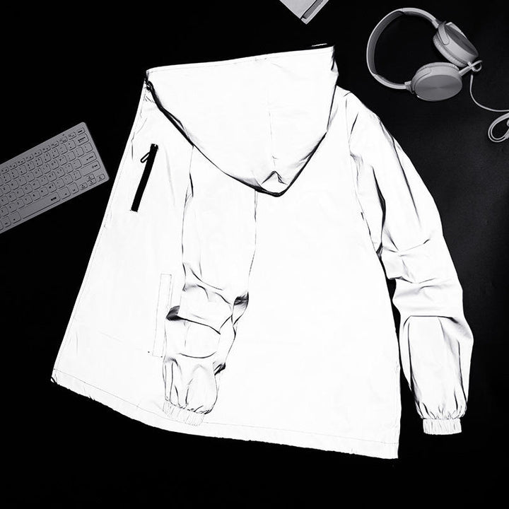 High-Reflective Waterproof Unisex Raincoat - LumiSafe-S-State of Style