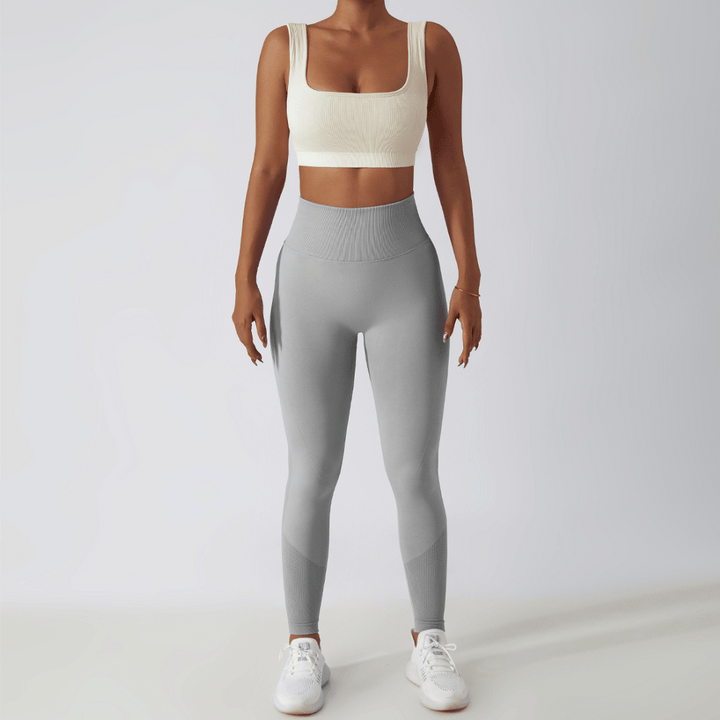 High Waist Ladies' Sports Leggings – FlexFit-Black-S-State of Style