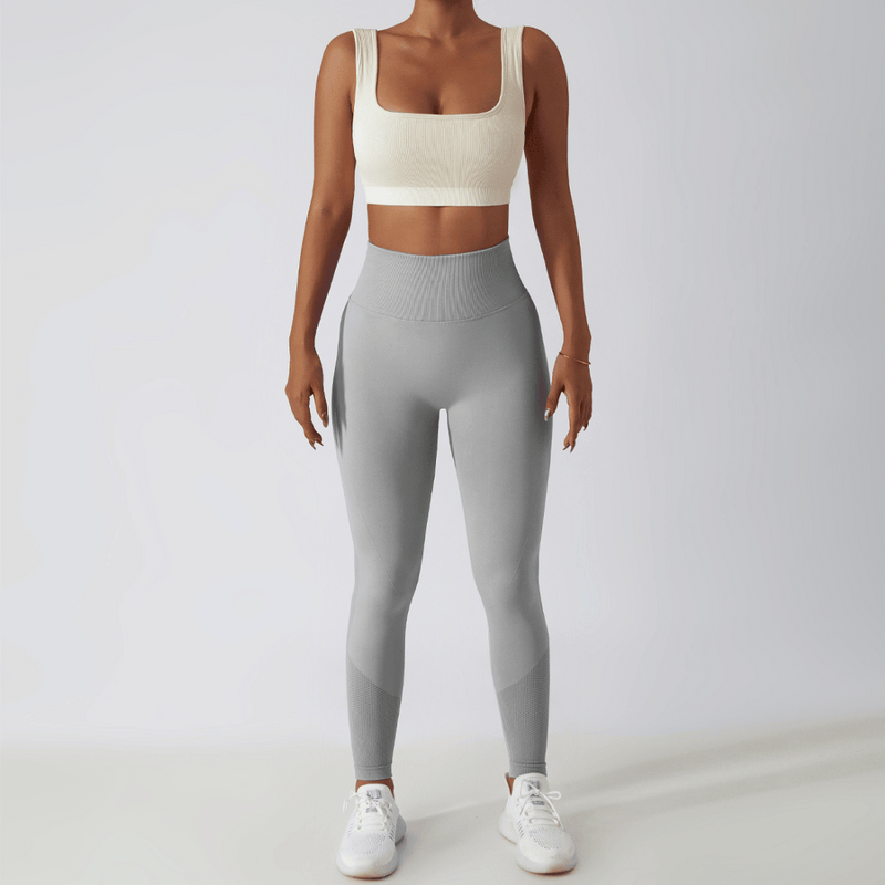 High Waist Ladies' Sports Leggings – FlexFit-Black-S-State of Style