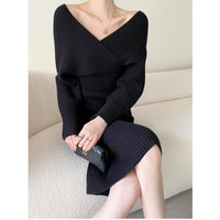 High-Waisted Dress | Elegant & Comfortable-Black-S-State of Style