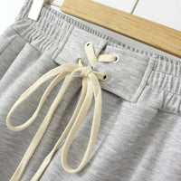 High-Waisted Plus-Size Shorts with Drawstring Waist-Black-3XL-State of Style
