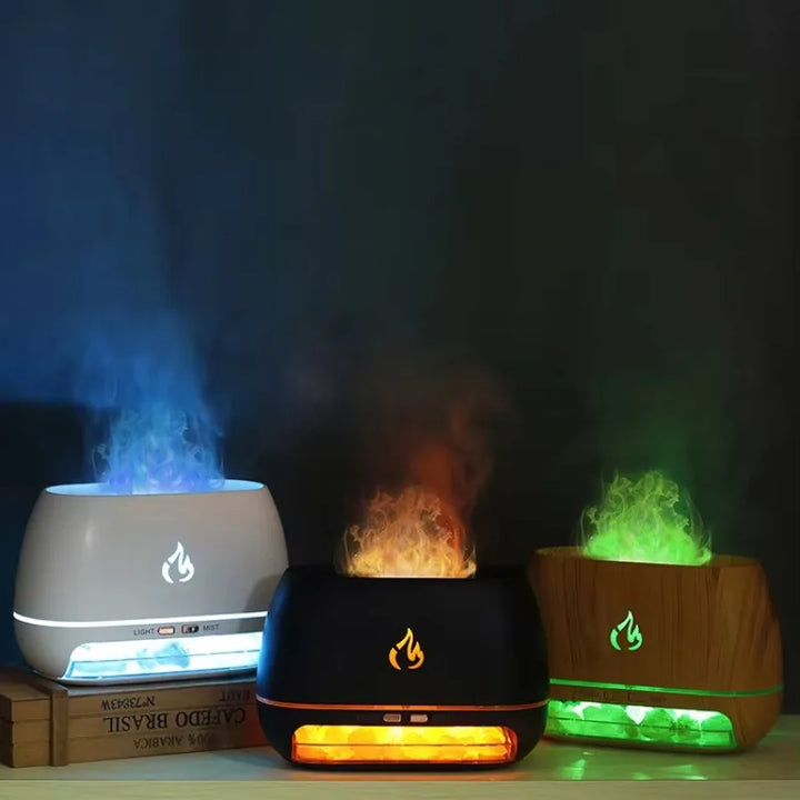 Himalayan Salt Aroma Diffuser with Ambient Light - SaltSerenity-State of Style