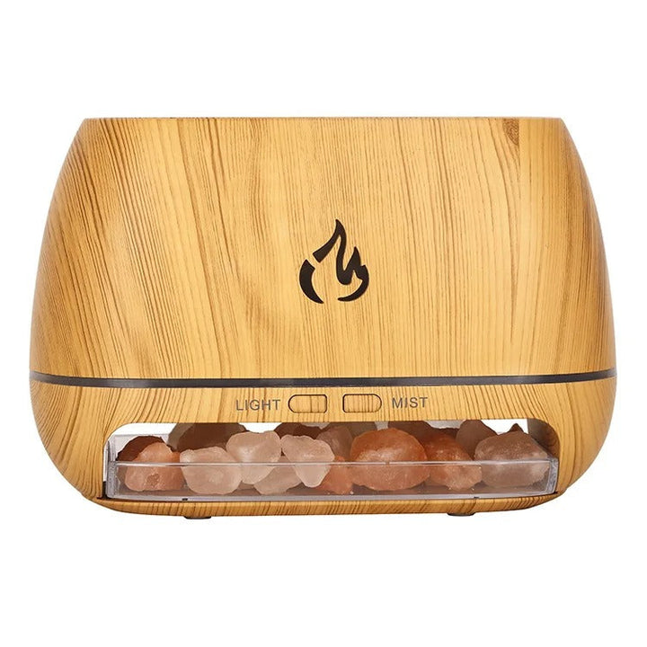 Himalayan Salt Aroma Diffuser with Ambient Light - SaltSerenity-State of Style