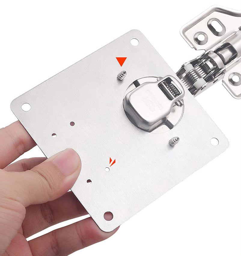 Hinge mounting plates for cabinet doors – Fixon-State of Style