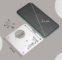 Hinge mounting plates for cabinet doors – Fixon-State of Style