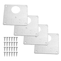 Hinge mounting plates for cabinet doors – Fixon-State of Style