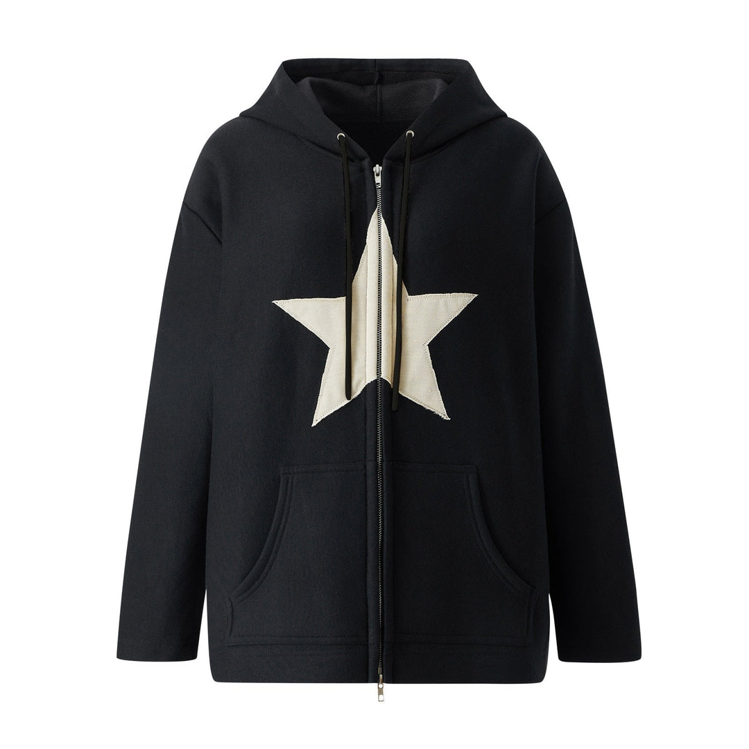 HipHoodie | Women's Cosy & Stylish Hoodie-Black 1-S-State of Style