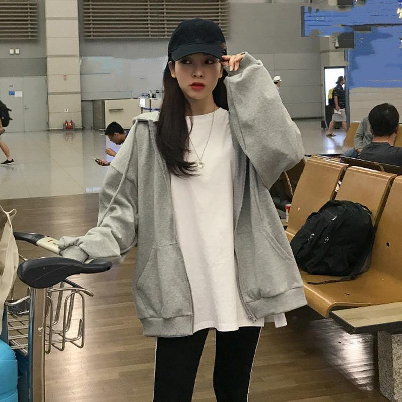 HipHoodie | Women's Cosy & Stylish Hoodie-Grey 3-S-State of Style