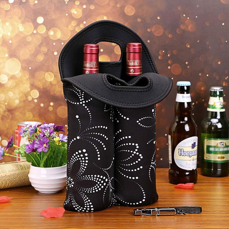 Insulated Dual-Bottle Wine Carrier