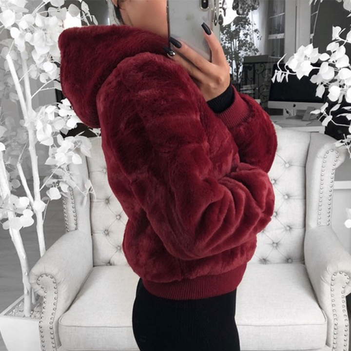 Hooded Vest for Women – Stylish & Functional Layer-Red-S-State of Style