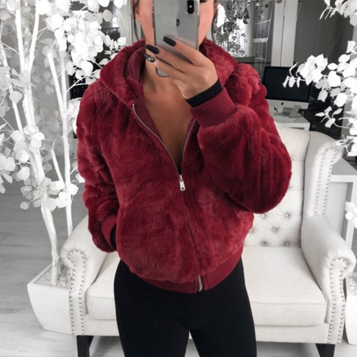 Hooded Vest for Women – Stylish & Functional Layer-Red-S-State of Style