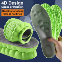 HOOG ELASTICHE SPORT INLEGZOLEN - ONDERSTEUNING & COMFORT OP MAAT-Groen-EU35-36-State of Style