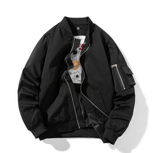 HubertsJacket | Men's Stylish & Functional Jacket-Thin Black-M-State of Style
