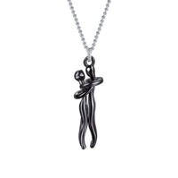 HugNecklace | Elegant Women's Necklace-Fully Black-State of Style