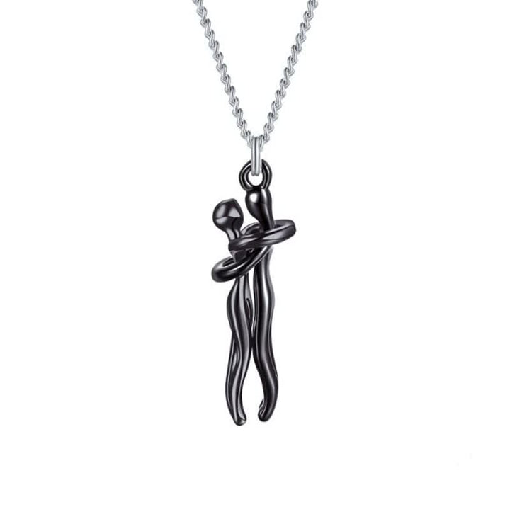 HugNecklace | Elegant Women's Necklace-Fully Black-State of Style