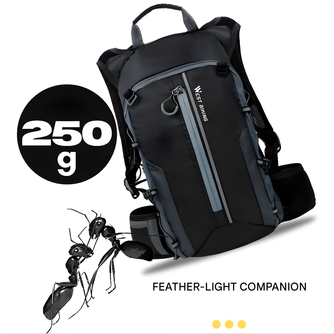 HydroRide Multifunctional Hydration Backpack-Grey-State of Style