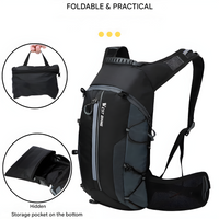 HydroRide Multifunctional Hydration Backpack-Grey-State of Style