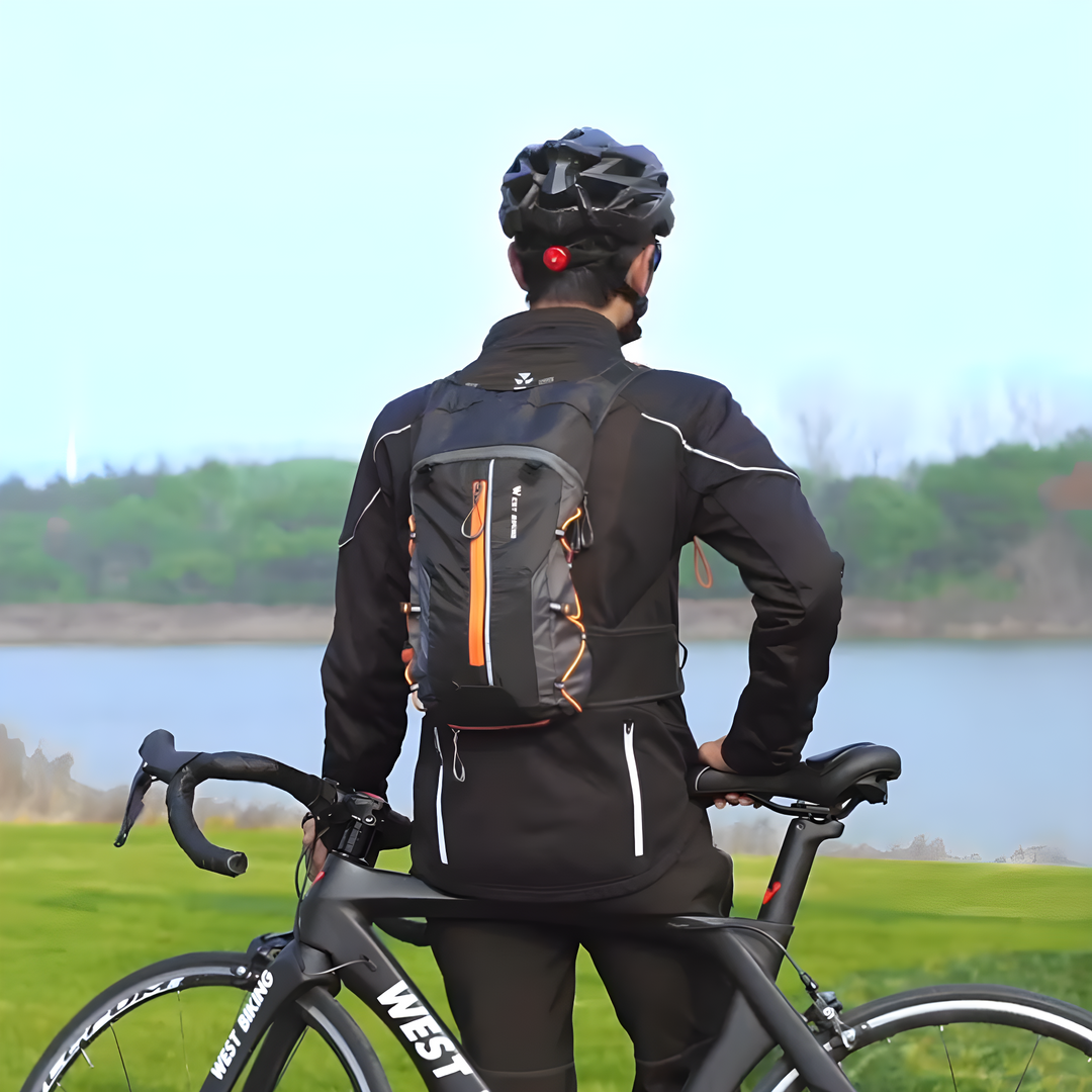 HydroRide Multifunctional Hydration Backpack-Grey-State of Style