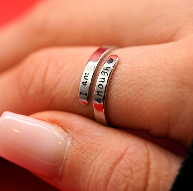 I Am Enough Ring - Sera-State of Style