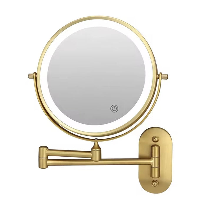 Illuminated Makeup Mirror - LumiAura-Black-State of Style