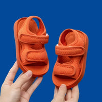 Breathable children's sandals with a soft sole and quick fastening – RunEasy