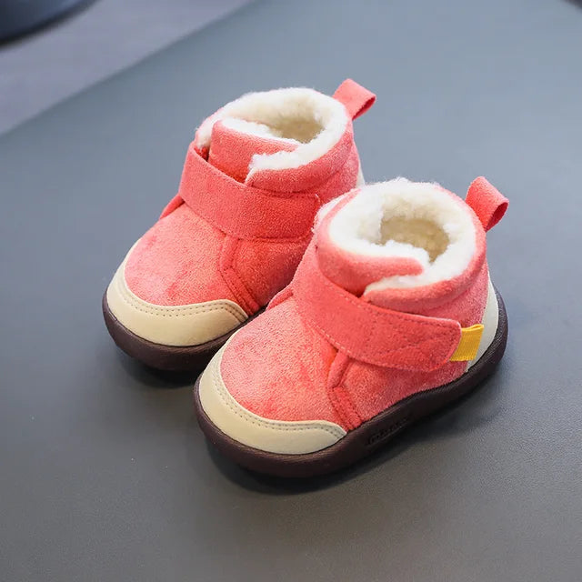 Padded winter boots for children with Velcro – FrostPace (Buy one, get one free) – Winter Magic Edition