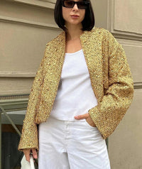 Imani Stylish Women's Jacket | Versatile & Comfortable-Gold-XS-State of Style
