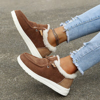 Ladies' Slip-On Winter Shoes with Plush Lining – Maren