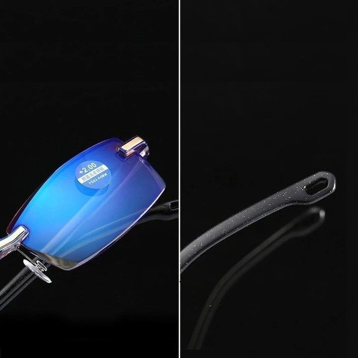 Indestructible Multifocal Reading Glasses (Buy 1 Get 1 Free) - SteadySight-Black 2x-+1.00-State of Style