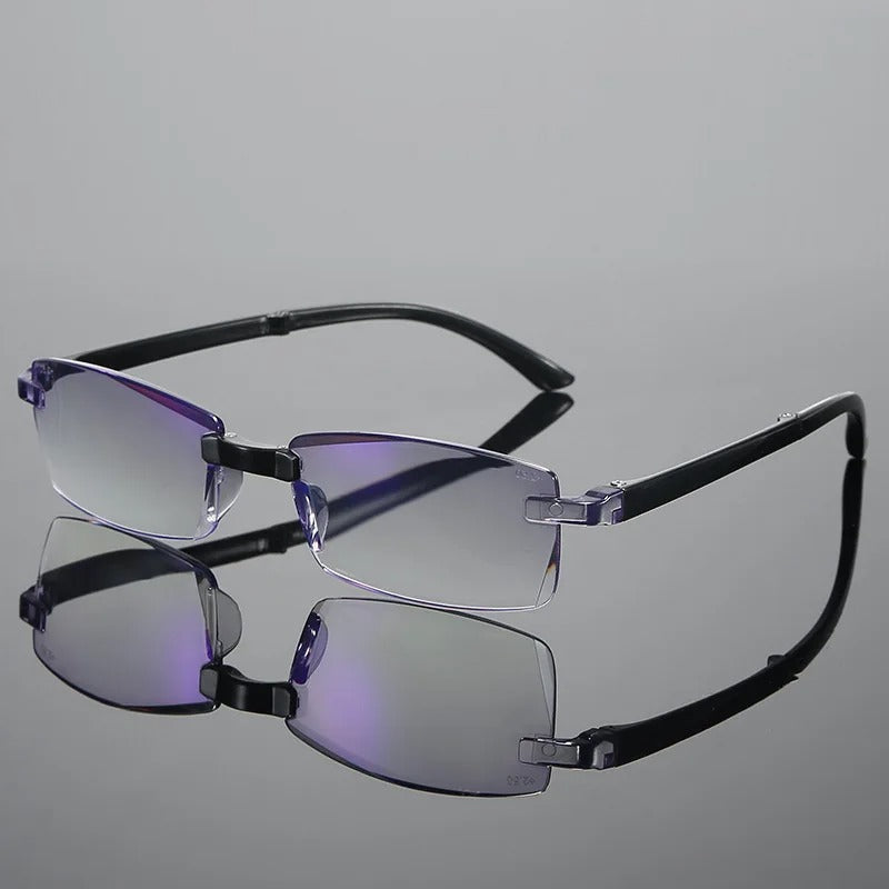 Indestructible Multifocal Reading Glasses (Buy 1 Get 1 Free) - SteadySight-Black 2x-+1.00-State of Style