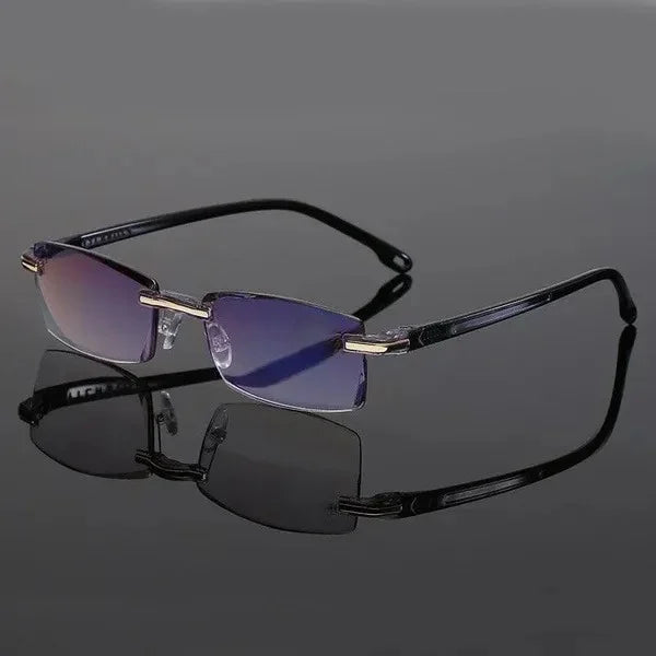 Indestructible Multifocal Reading Glasses (Buy 1 Get 1 Free) - SteadySight-Black 2x-+1.00-State of Style