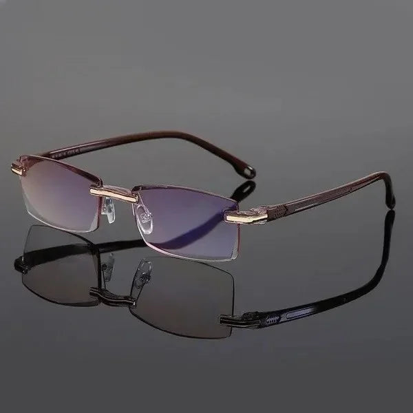 Indestructible Multifocal Reading Glasses (Buy 1 Get 1 Free) - SteadySight-Brown 2x-+1.00-State of Style