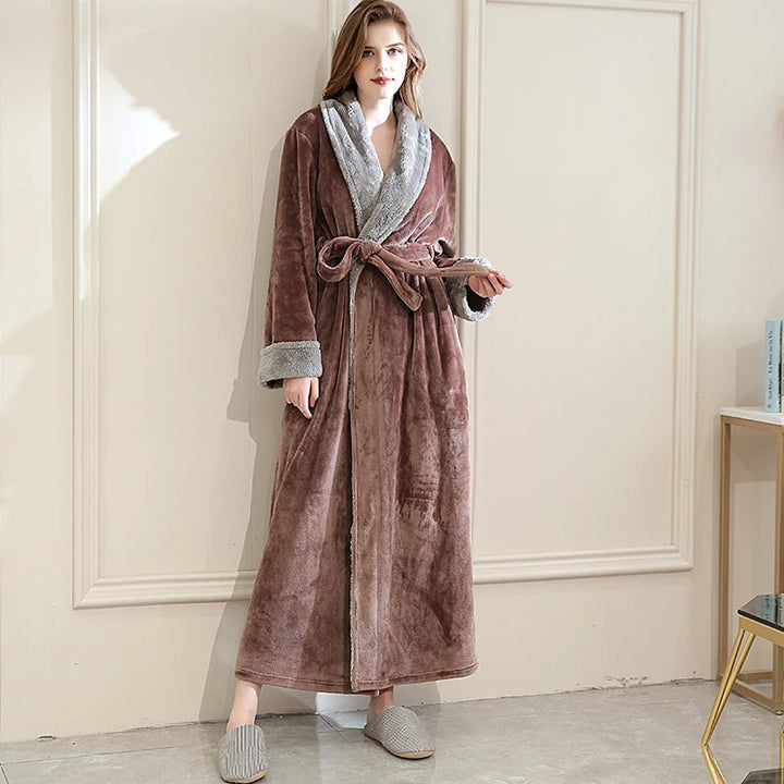 Indy Liebe Nest Bathrobe | Soft & Stylish-Coffee-M-State of Style