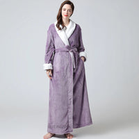 Indy Liebe Nest Bathrobe | Soft & Stylish-Purple A-M-State of Style