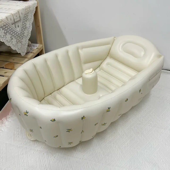 Inflatable Baby Bath for Travel – BubbleNest-Olives-State of Style