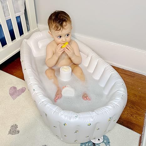 Inflatable Baby Bath for Travel – BubbleNest-Teddies-State of Style
