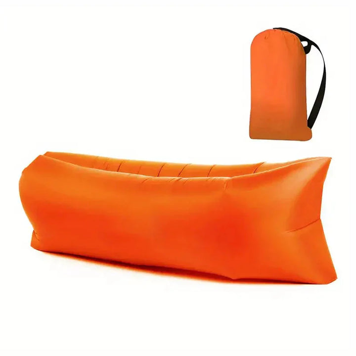 Inflatable Lounge Chair - BreezeLounger-Orange-State of Style