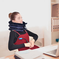 Inflatable Neck Stretcher – NeckLift-Blue-State of Style