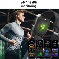 Innovative Smartwatch – ForgeTech-Metallic Black-State of Style
