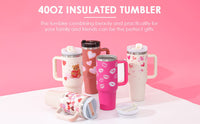 Insulated Mug with Handle and Straw - ChillMate-Black-1200 ML-State of Style