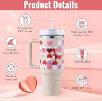 Insulated Mug with Handle and Straw - ChillMate-Black-1200 ML-State of Style