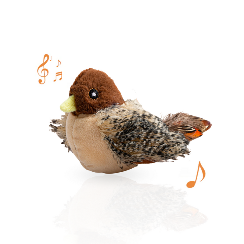 Interactive Cat Toy with Sound and Motion – FlappyChirp-Sound-State of Style