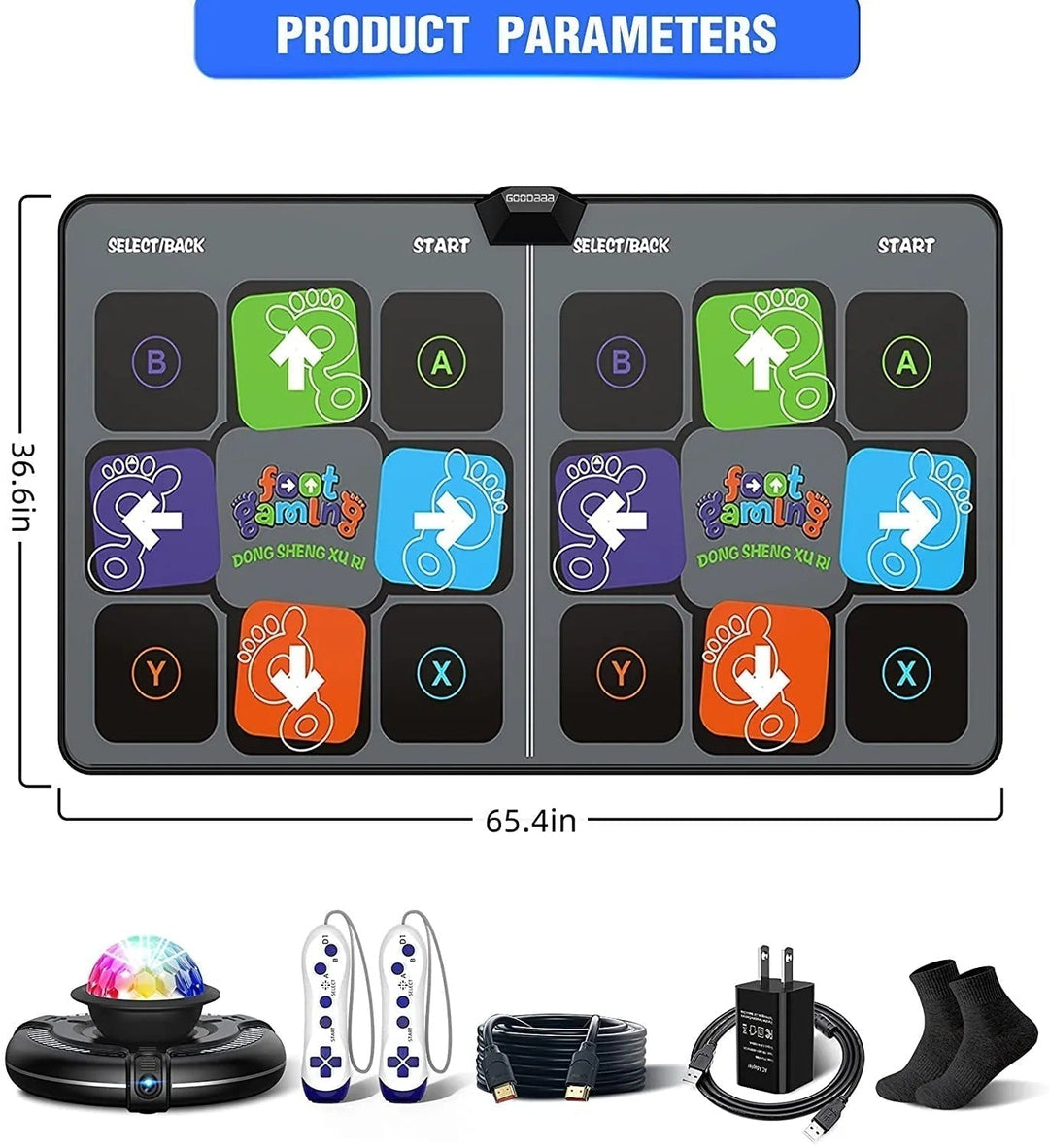 Interactive Dance Mat for Children - DanceFun-State of Style