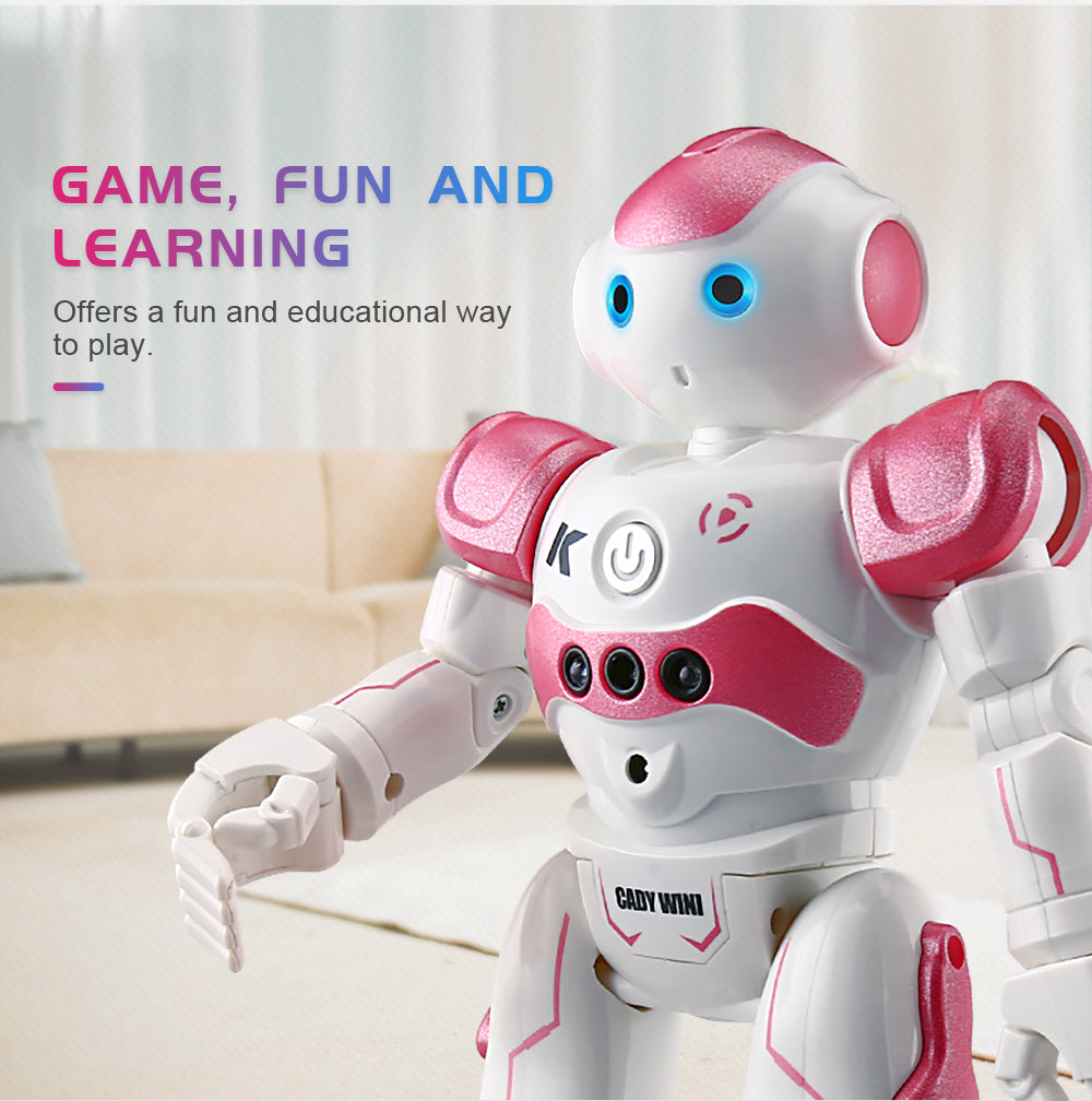 Interactive Educational Robot - NovaBot-Blue-State of Style
