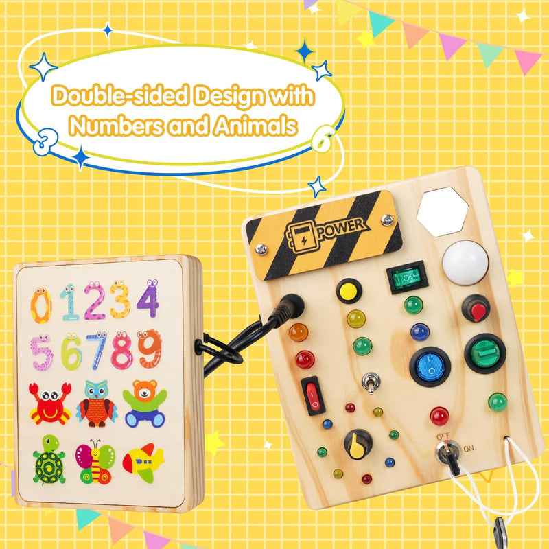 Interactive Montessori Board for Toddlers - BrightStart-State of Style